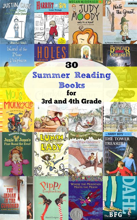 Great Summer Reading Books For 3rd And 4th Graders