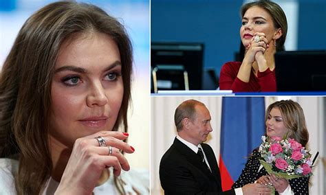 Putins Rumoured Partner Alina Kabaeva Wears Wedding Band Daily Mail Online