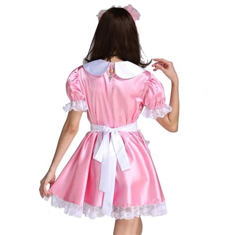 Lockable Sissy Maid Dress Sissy Lux