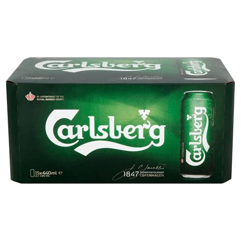 Carlsberg Lager 15 X 440ml Beer Iceland Foods
