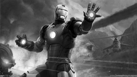 White Iron Man Wallpapers Wallpaper Cave