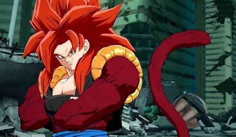 Dragon Ball Fighterz Shows Off Super Saiyan 4 Gogeta In This Epic