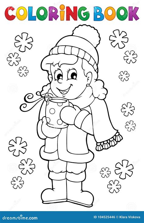 Coloring Pages Of Winter Clothes