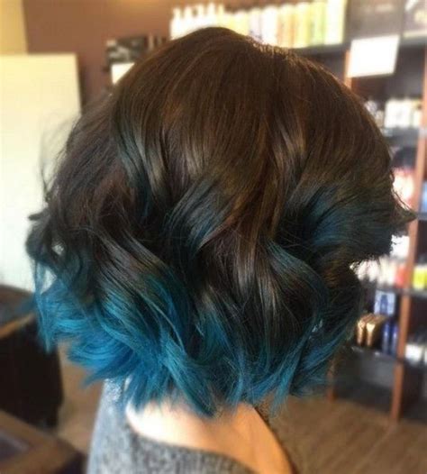 Marvelous Color Ideas For Women With Short Hair In Dyed Tips