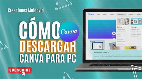 Cómo Descargar Canva En Tu Computador Gratis Youtube