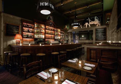 Downstairs Bar At The Dandelion In Philadelphia