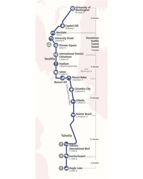 Ride Link Light Rail To T Mobile Park Seattle Mariners