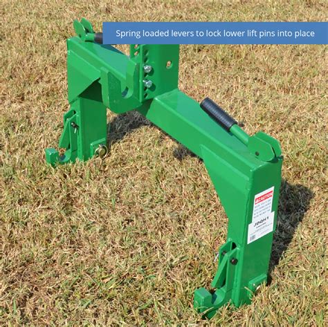 Titan Category 1 And 2 3 Point Green Quick Hitch