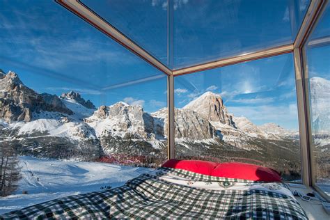 The Starlight Room A Stunning Glass Cabin In The Italian Dolomites