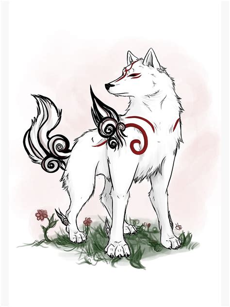 Amaterasu Art Print By Samuraiwarrior7 Redbubble