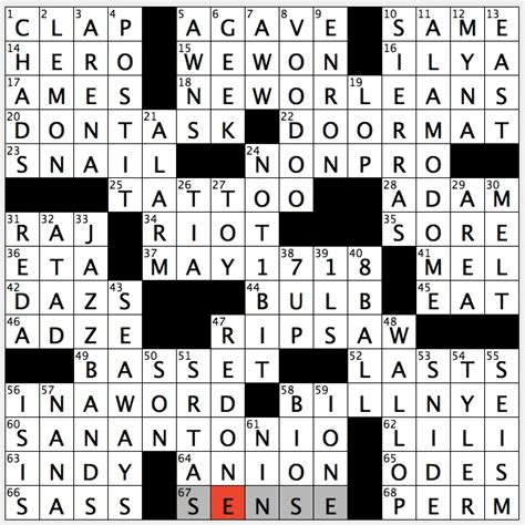 Rex Parker Does The Nyt Crossword Puzzle 1958 Physics Co Nobelist