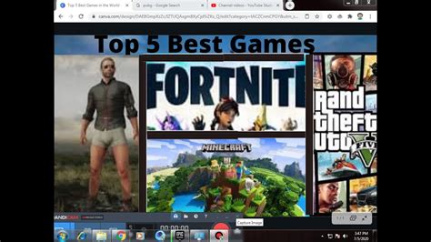 Top 5 Best Games In The World Information Youtube