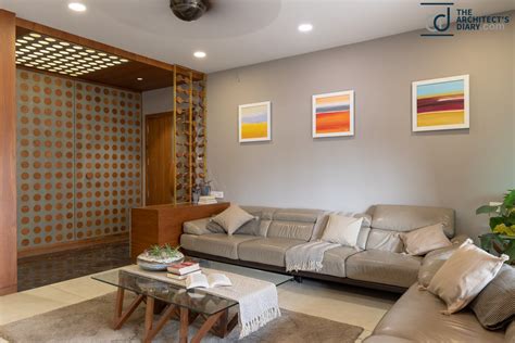 Apartment Interior Is Amalgamation Of Earthy Tones And Greys Bplusk