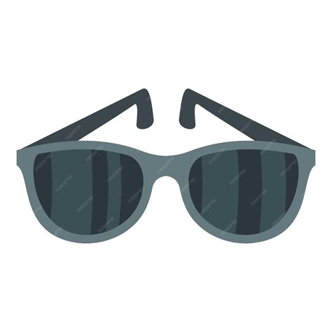 Premium Vector Sunglasses Icon Flat Illustration Of Sunglasses Vector Icon For Web Design