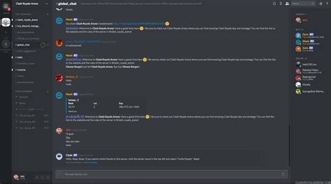 Clash Of Clans Discord Server Template