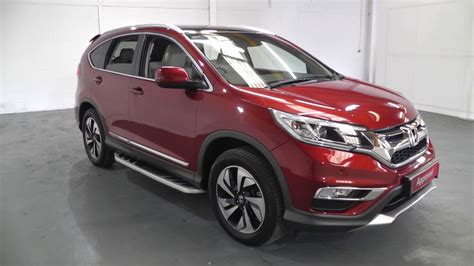Honda Cr V 16 Ex Auto In Passion Red Pearl Video Walkaround Youtube