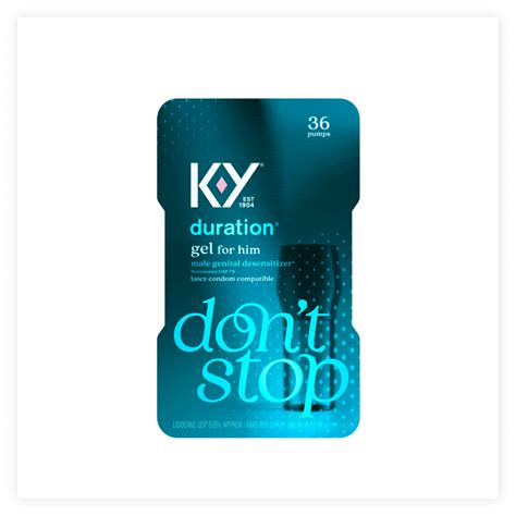 k y duration men s desensitizing gel k y usa