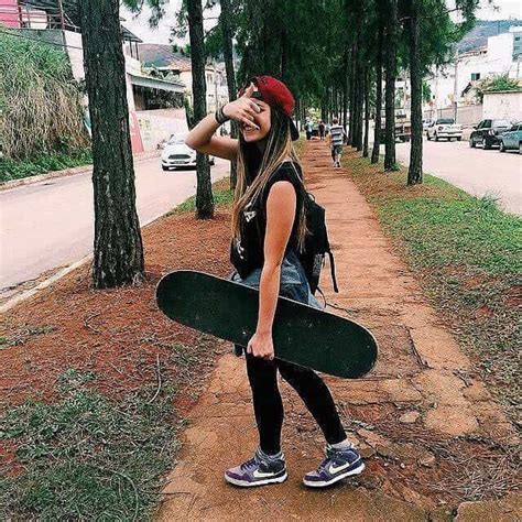 Girl Skate And Skateboard Image Fotos Tumblr Para Imitar Poses