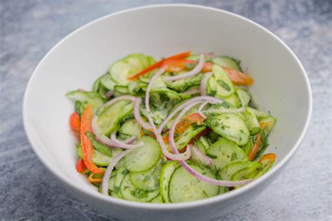 Marinated Cucumber Salad Ali Miller Rd
