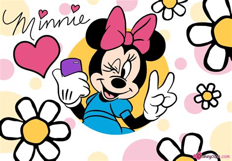 Wallpaper Mickey Mouse And Minnie Mouse Love