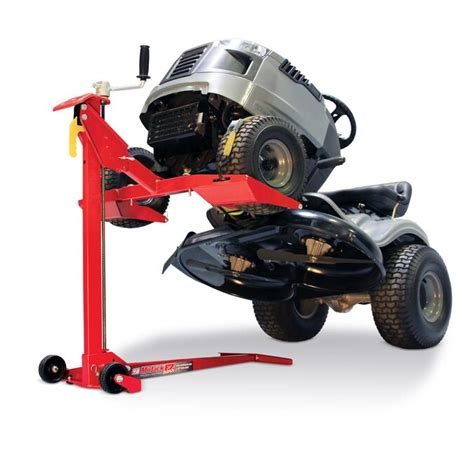 Mojack 24 In Collapsible Lawn Mower Jacks In The Lawn Mower Lifts