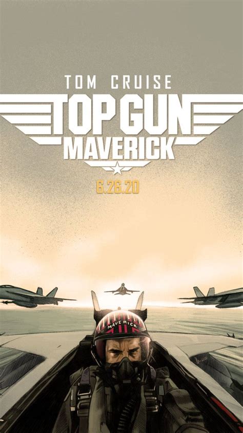 Download Top Gun Maverick Movie Poster Teaser Wallpaper
