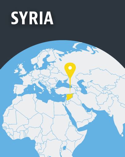 Syria On World Map Image Marianafelcman
