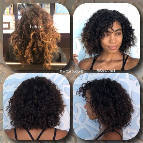 Shai Amiel The Curl Doctor On Instagram She Was Over The Length