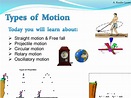 Types of Motion (Physics) by Teacher_Rambo - Teaching Resources - TES