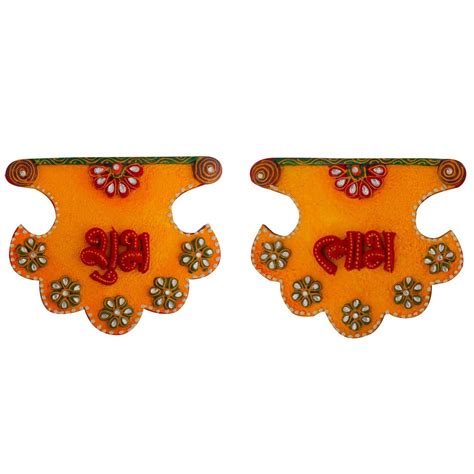 Wooden Shubh Labh Hangings Handicraft At Rs 280 Jaipur Id 10819377930