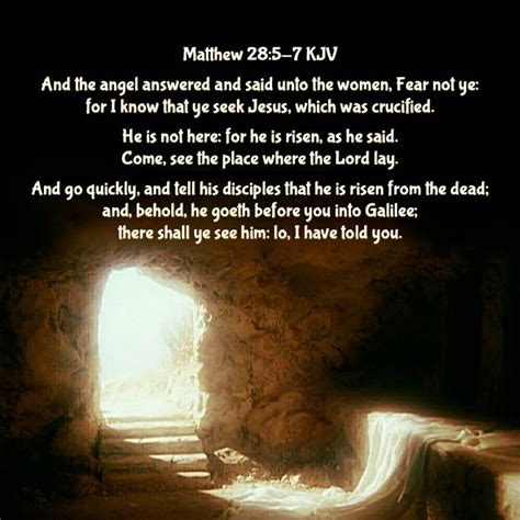 Image Result For “he Is Not Here For He Is Risen” Matthew 286 Kjv