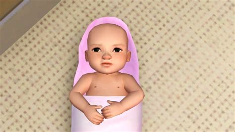 Kosmokhaos Sims Default Infant Skin Wip