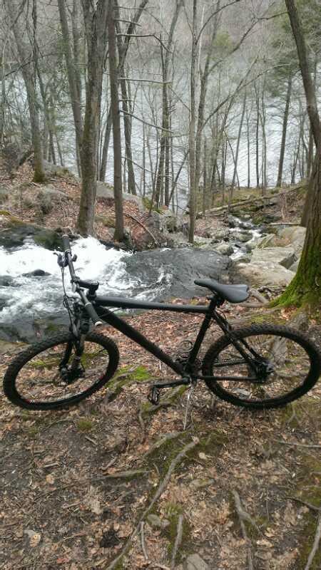 Lower Paugussett State Forest Mountain Bike Trail In Newtown