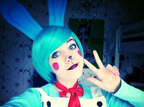 Toy Bonnie Cosplay Five Nights At Freddy S Fnaf Fivenightsatfreddys Cosplay Cosplay Makeup