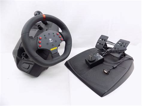 Pc Logitech Momo Racing Force Steering Wheel And Pedals Starboard Games