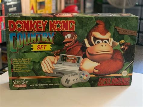 1 Snes Super Nintendo Donkey Kong Country Set 1 In Catawiki
