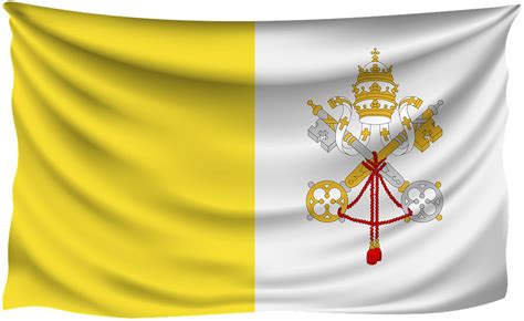 Cuidad Del Vaticano Bandera 112 Bandera Papal Fotos Libres De