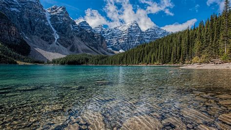 Download 3840x2160 Wallpaper Clean Lake Mountains Range