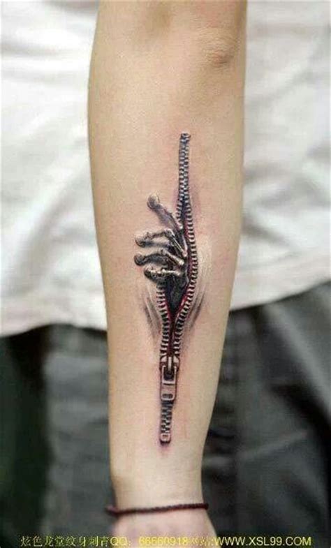 Awesome Design Zips Tattoos Tattoomagz Handpicked Worlds Greatest