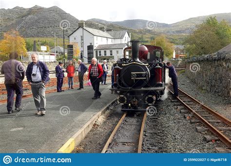 Heritage Steam Train At Railway Station Editorial Photography Image