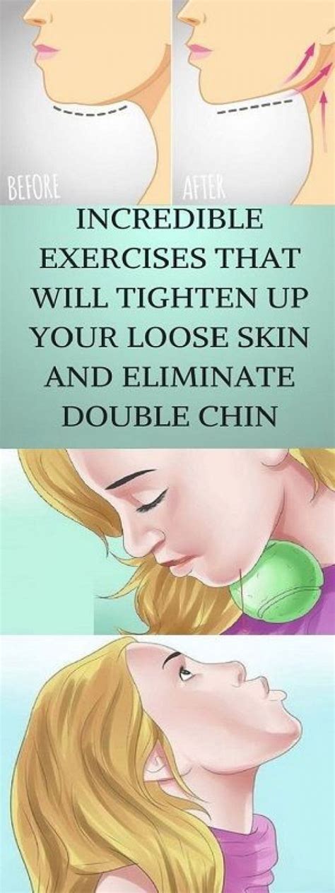incredible exercises that will tighten up your loose skin and eliminate double chin healthy