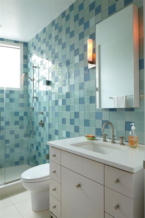 These gorgeous shades can work wonders in your space. SMALL BATHROOM TILE IDEAS PICTURES