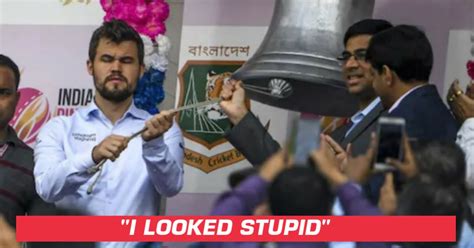 Magnus Carlsen Felt Stupid Ringing Ceremonial Bell In Day Night Test