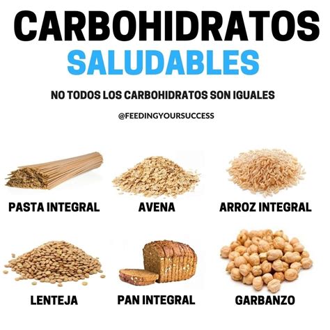 💥💥 Hidratos De Carbono Complejos 💥💥 · Los Alimentos Ricos En Carbohidrato Alimentos Con