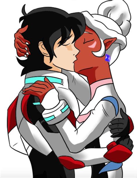 Keith And Princess Alluras Romantic Kiss From Voltron Legendary