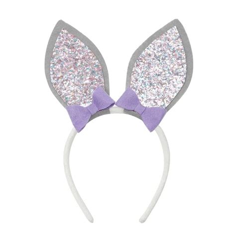 Fashion Bunny Ears Hairband For Baby Girls Easter Headband Glitter