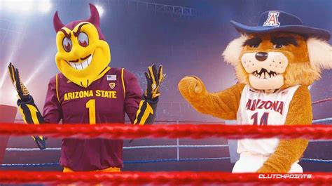 Arizona State Arizonas Mascots Trade Blows Amid Duel In The Desert