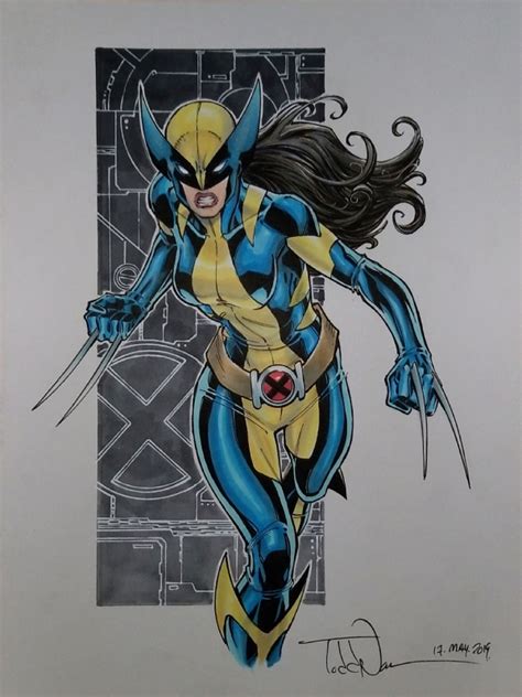X 23 Wolverine In Max Heinles Commissions Comic Art Gallery Room