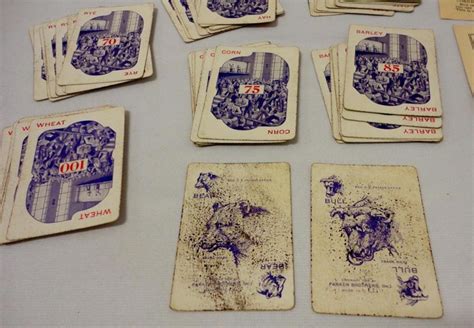 Kids as young as 5 & 6 can play with adults. Lot - Antique 1919 Parker Brothers PIT Card Game W/ Box & Instructions COMPLETE
