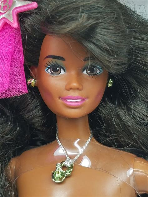 Pin By Olga Vasilevskay On 80s 90s Barbie Dolls Afro Aa Barbie Dolls Barbie Fashion Barbie Dream